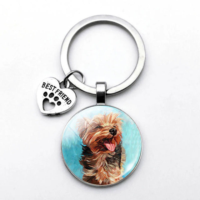 Cute Dog Keychain