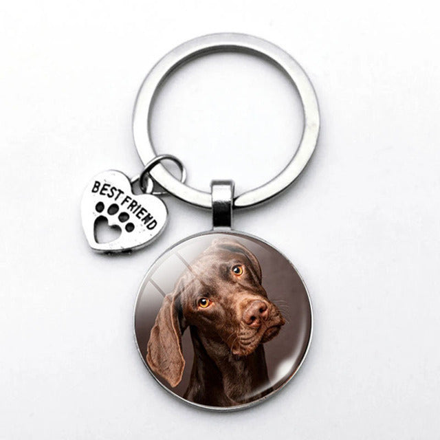 Cute Dog Keychain