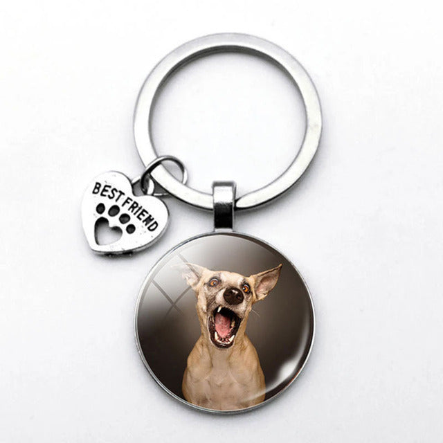 Cute Dog Keychain