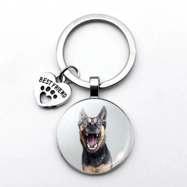 Cute Dog Keychain