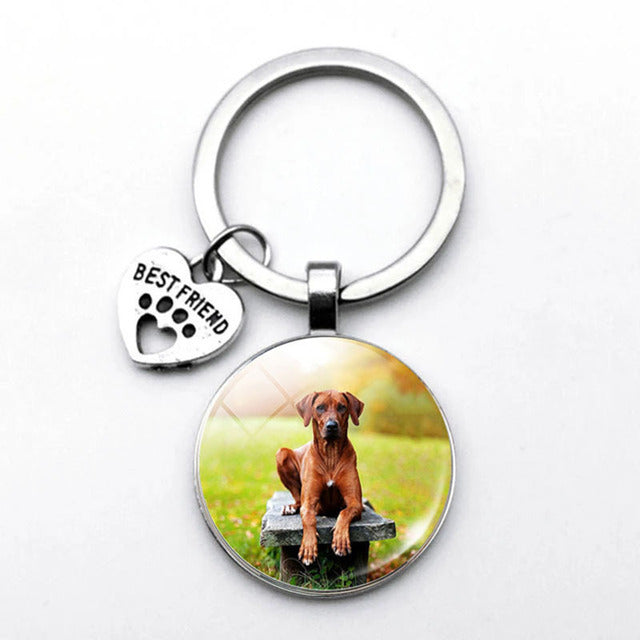 Cute Dog Keychain