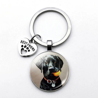 Cute Dog Keychain