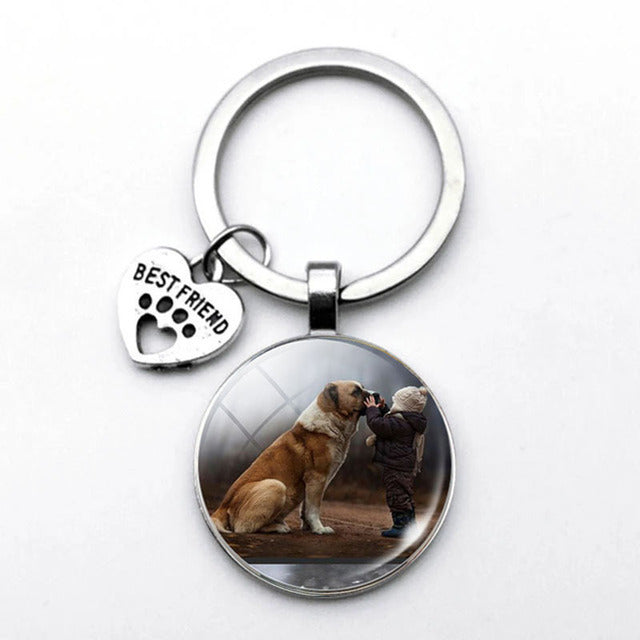 Cute Dog Keychain