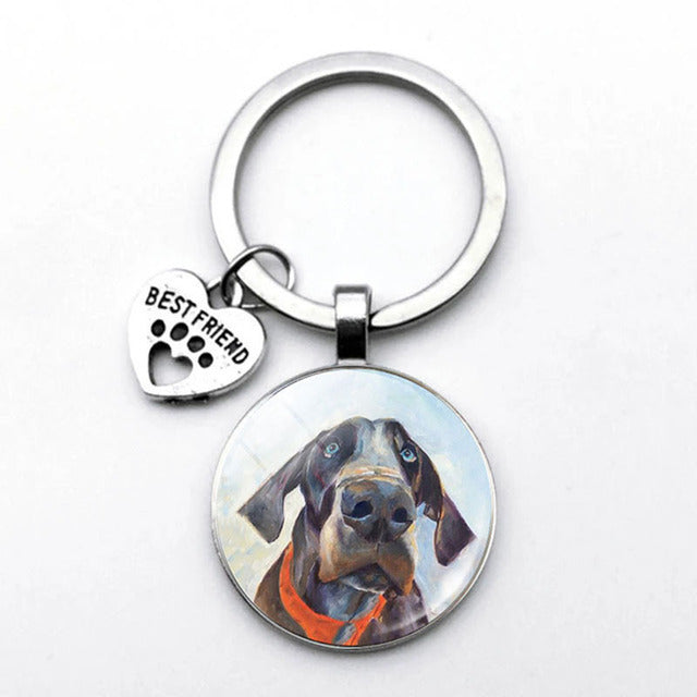 Cute Dog Keychain