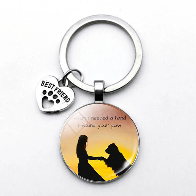 Cute Dog Keychain