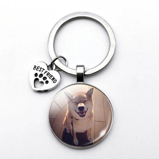 Cute Dog Keychain