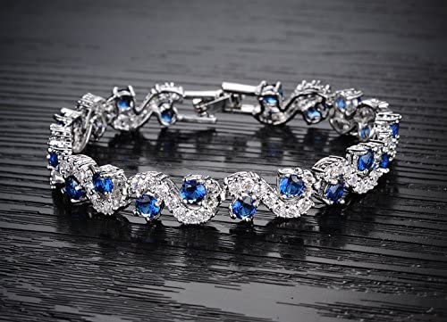 Sterling Silver 925 Tennis Bracelet CZ